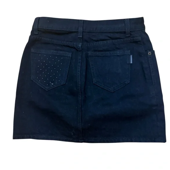 Saint Laurent Black Mini Skirt - Picture 2 of 4